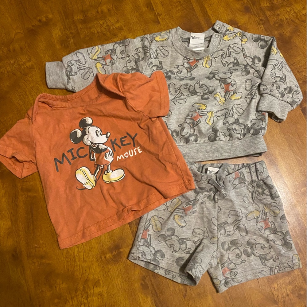 3 piece Mickey set